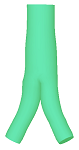 Bifurcated Stent Model